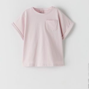 Zara Kids Basic Pocket T-Shirt NWT